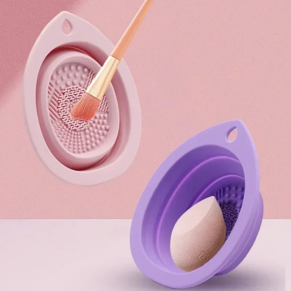 Beauty And Makeup Quotes - وعاء تنظيف فرش المكياج من السيليكون