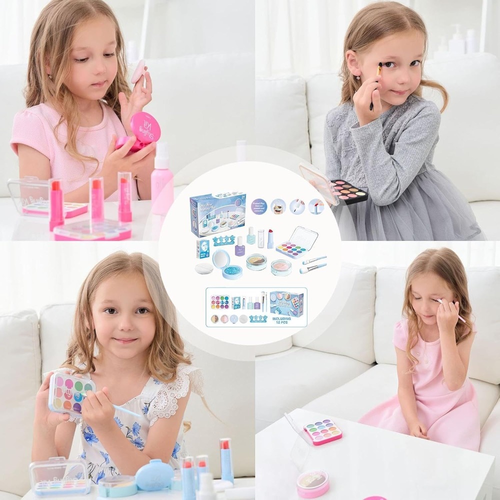 Beauty Makeup Kit For Girls - مجموعة ألعاب صالون التجميل للأطفال من