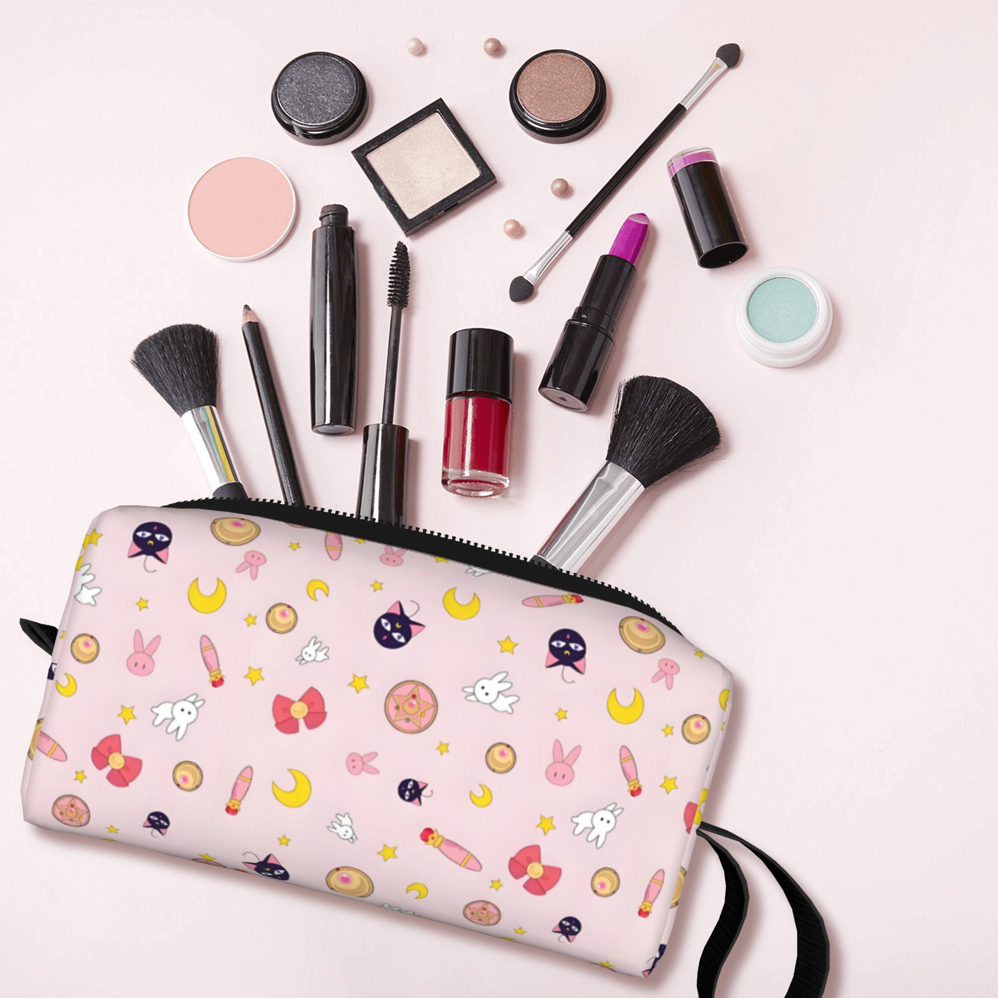 Beauty Makeup Kit For Girls - حقيبة مستلزمات السفر على شكل سيلور