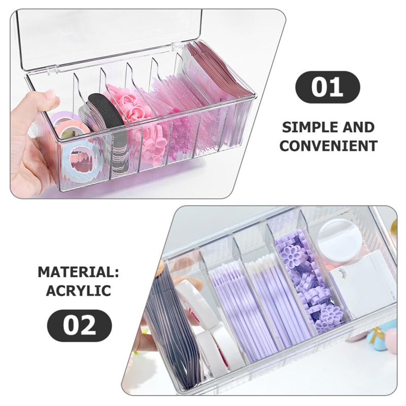 رف عرض منظم تجميل الرموش الشفا - مراجعة Beauty Makeup Supply وسعره