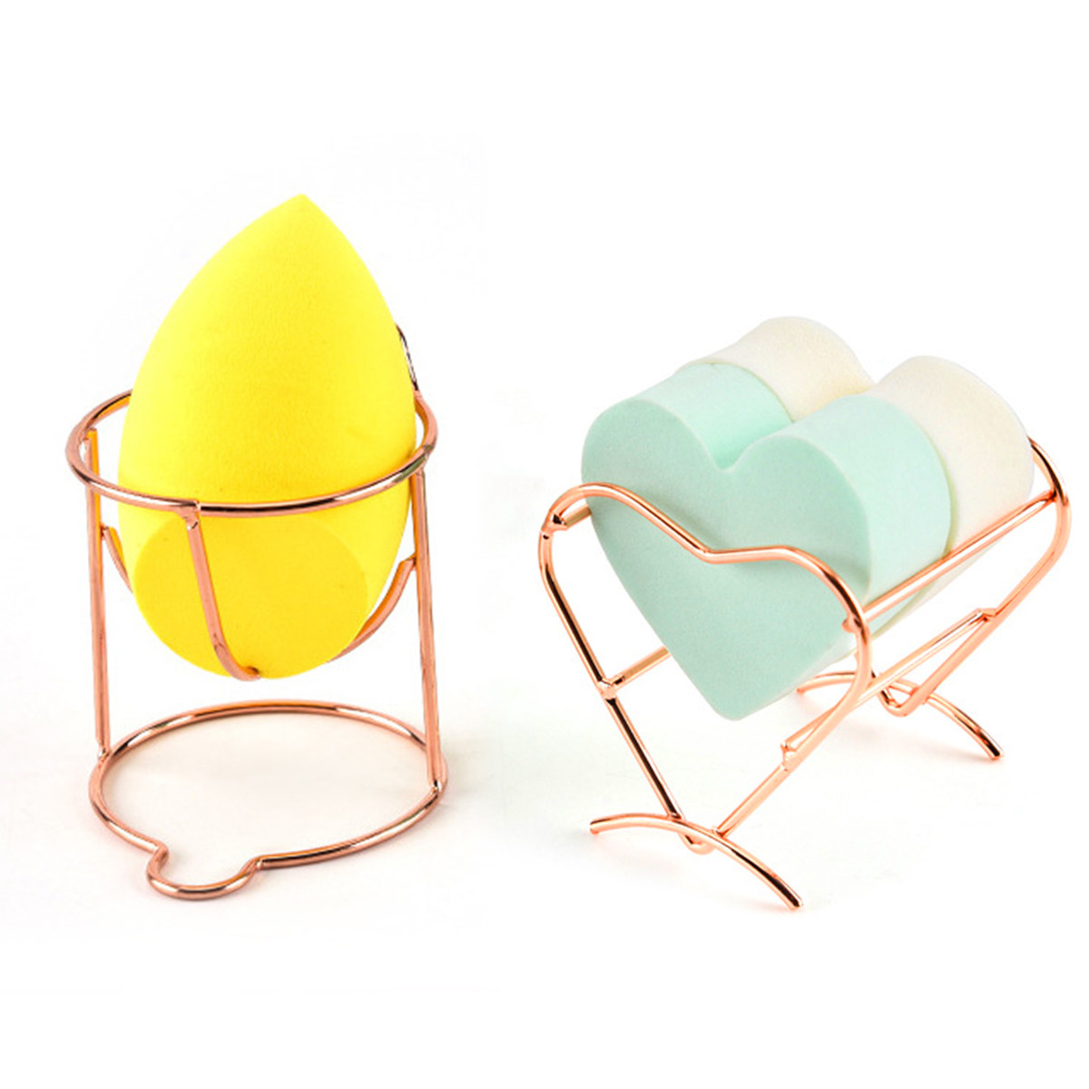حامل إسفنج مكياج معدني مزود بف - مراجعة Beauty Makeup Sponge وسعره