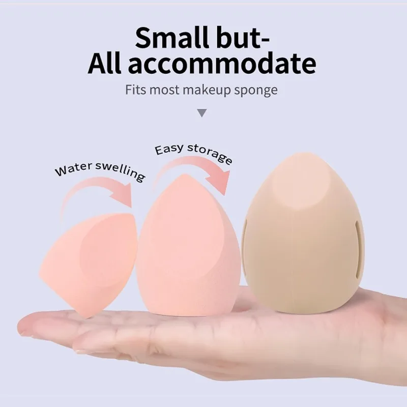 حقيبة تخزين بيضة تجميل سيليكون - مراجعة Beauty Makeup Sponge وسعره