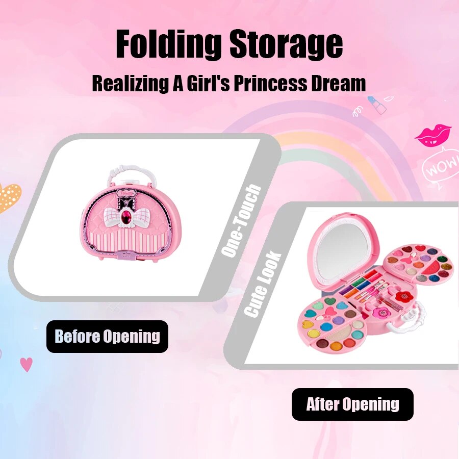 ألعاب التجميل للأطفال طقم مكيا - مراجعة Beauty Makeup Kit For Girls وسعره
