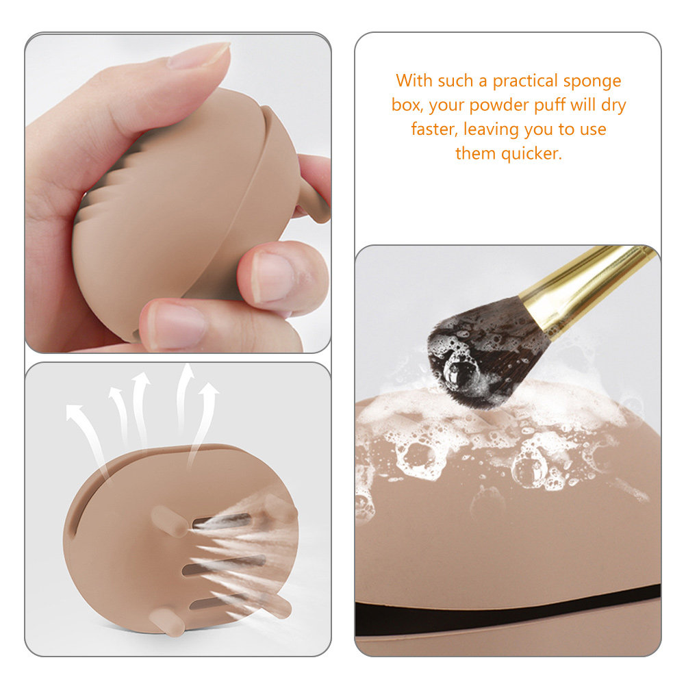 حافظة إسفنج مكياج سيليكون فاخر - مراجعة Beauty Makeup Sponge وسعره