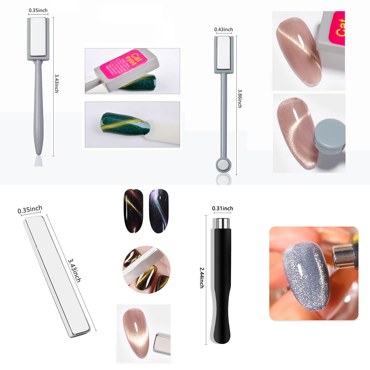 مجموعة من 10 قطع مغناطيسية لتأ - مراجعة Contour Palette Stick وسعره