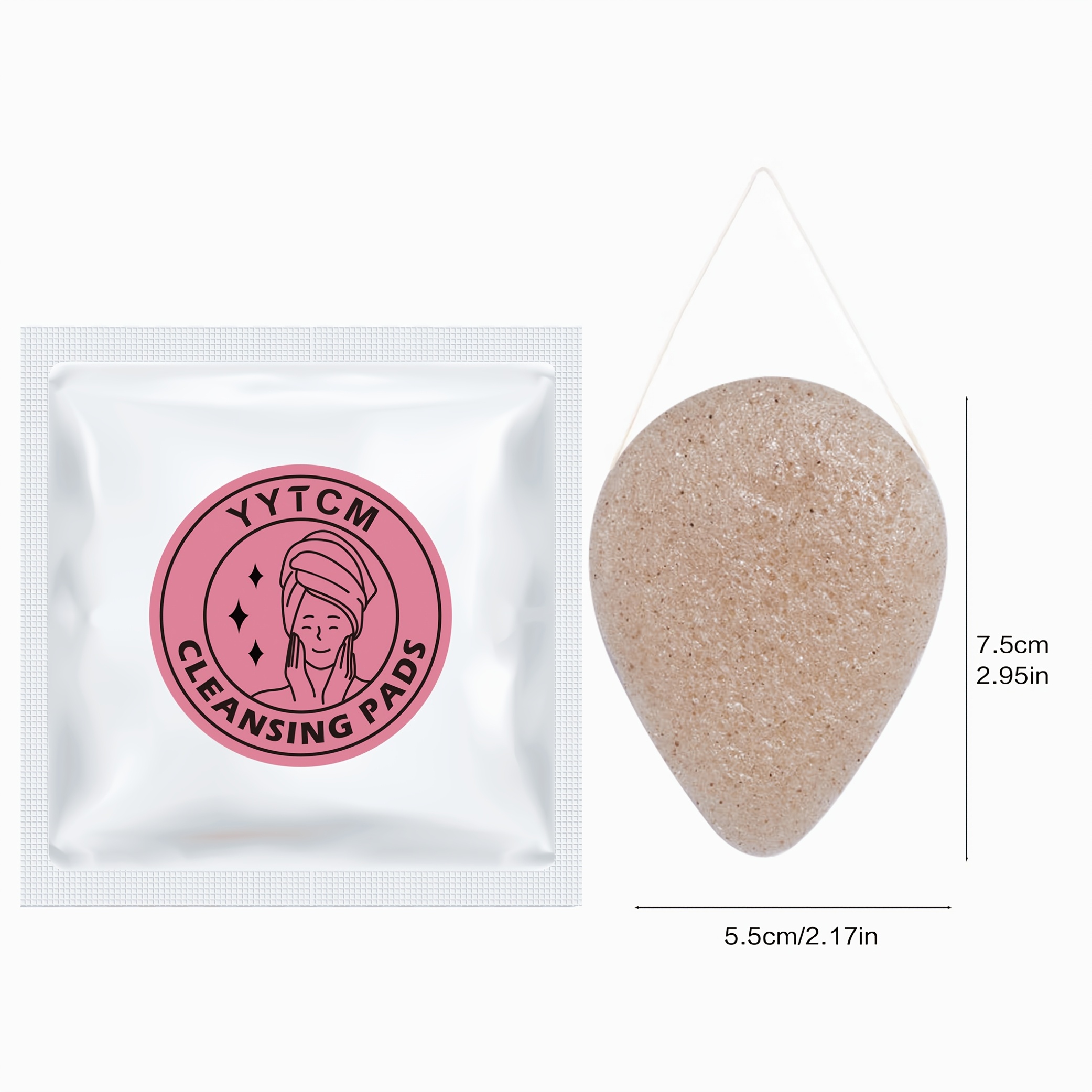إسفنجة كونجاك للوجه من بذور ال - مراجعة Beauty Makeup Sponge وسعره