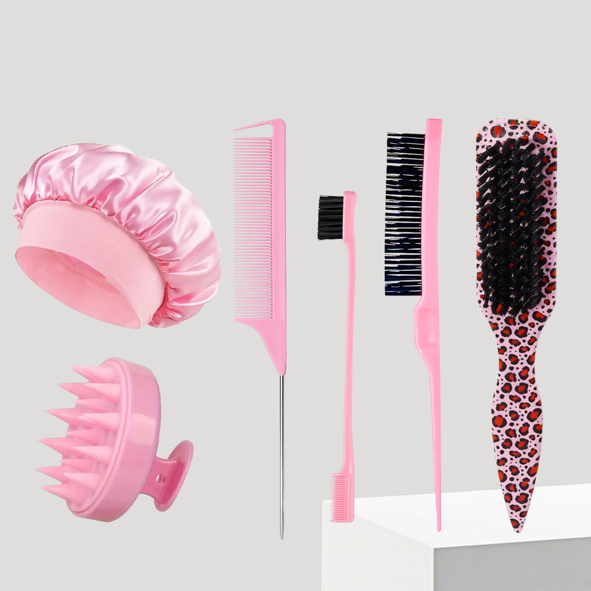 مجموعة أدوات تصفيف الشعر من 6  - مراجعة Hair Scalp Massager وسعره