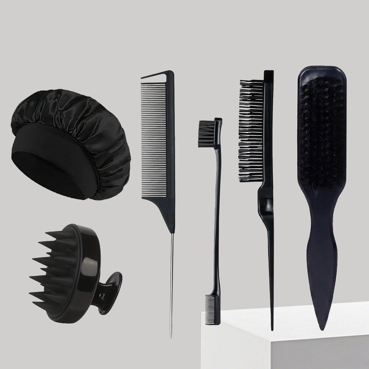 مجموعة أدوات تصفيف الشعر من 6  - مراجعة Hair Scalp Massager وسعره