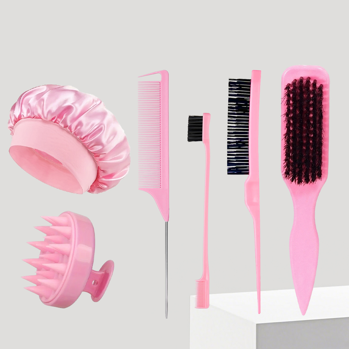 مجموعة أدوات تصفيف الشعر من 6  - مراجعة Hair Scalp Massager وسعره