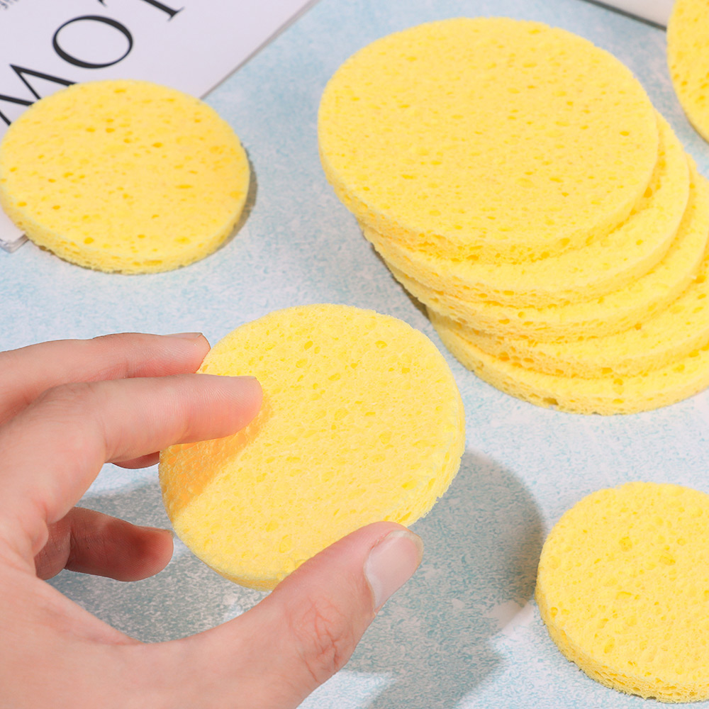 10 قطعة 6-9 سنتيمتر الوجه الأص - مراجعة Beauty Makeup Sponge وسعره