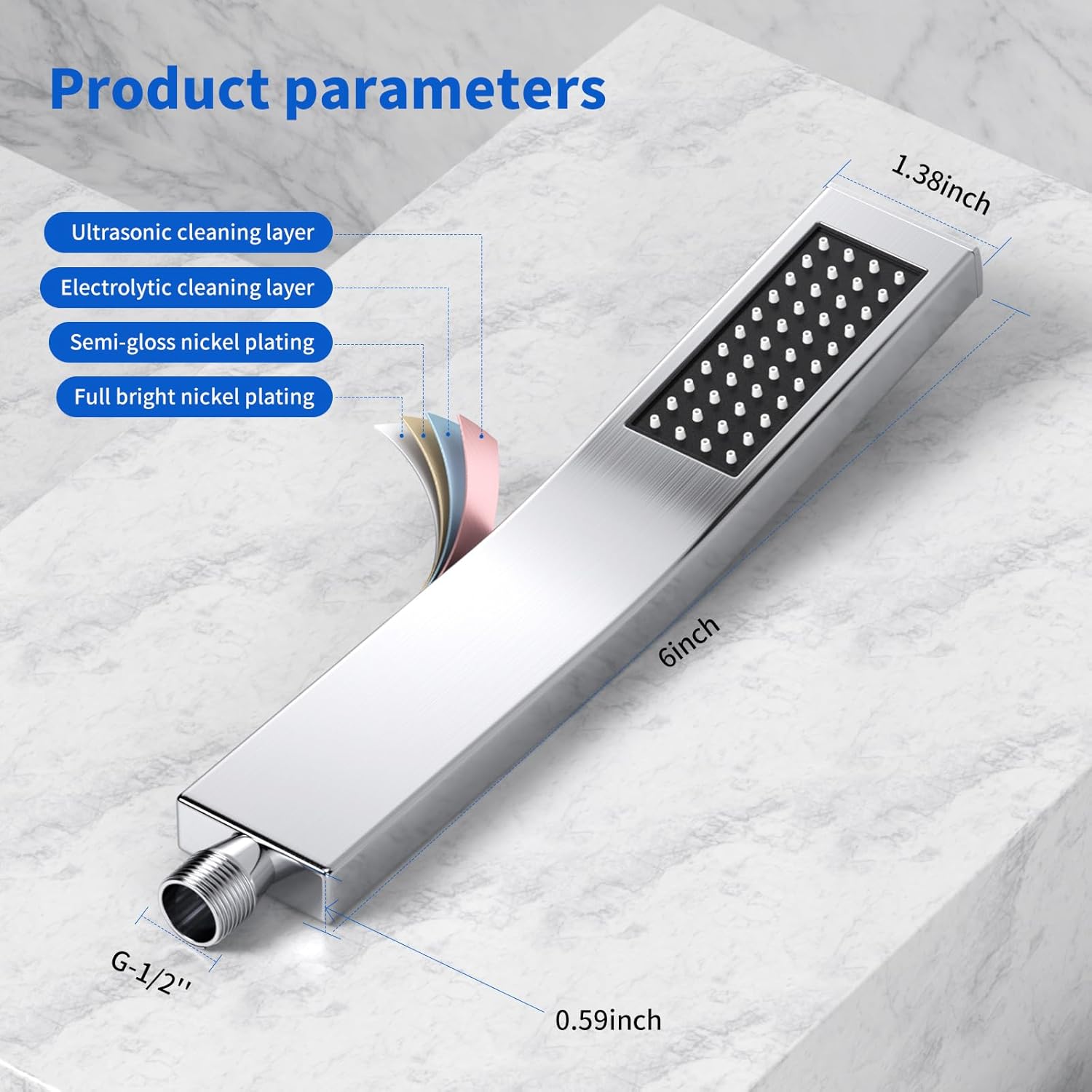 رأس دش عالي الجودة قابل للتعدي - مراجعة Hair Scalp Massager وسعره