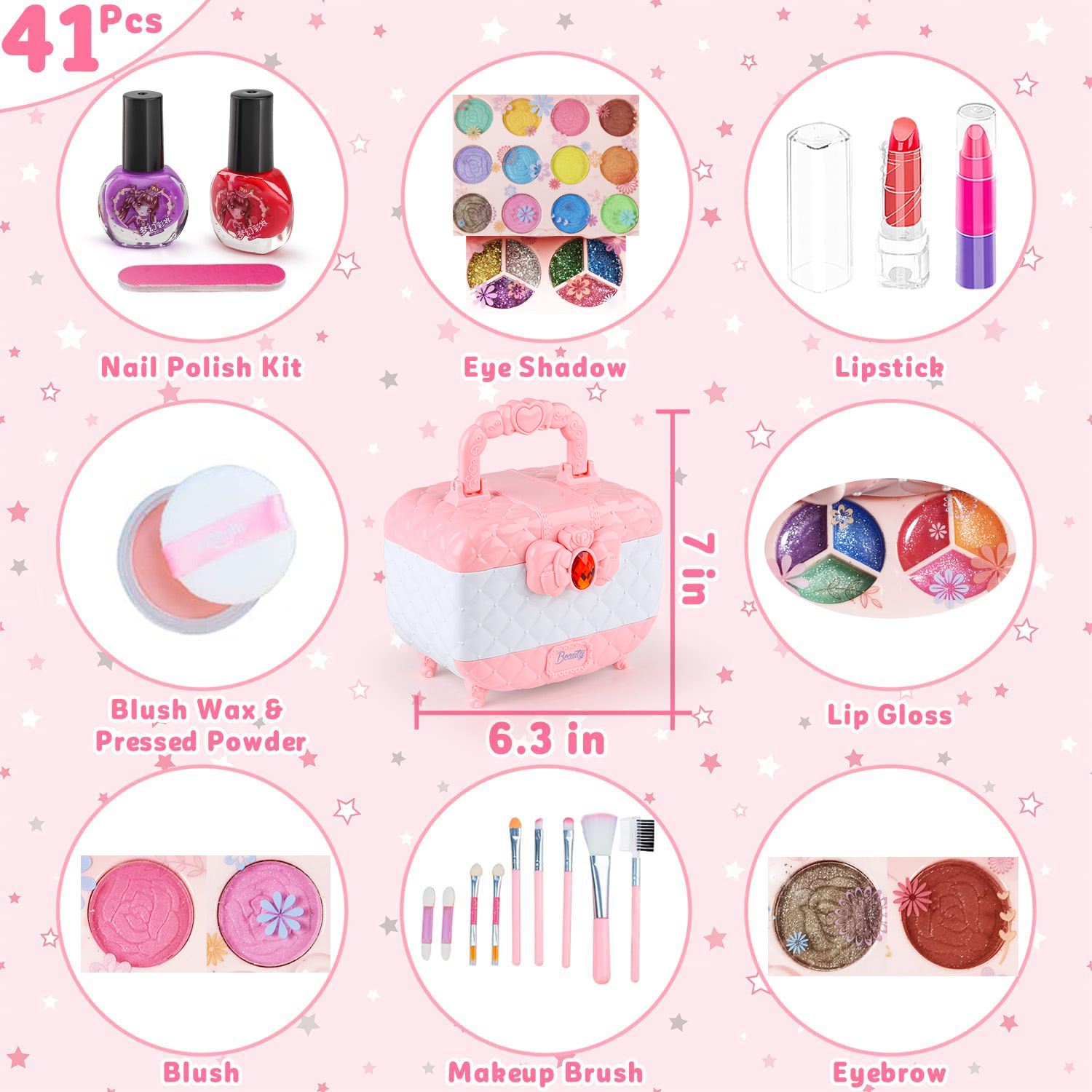 مجموعة ألعاب مكياج للأطفال للب - مراجعة Beauty Real Makeup وسعره