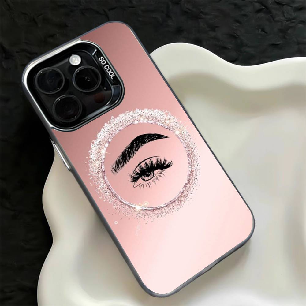 غطاء هاتف بتصميم رموش وحواجب ل - مراجعة Beauty Of Makeup Quotes وسعره
