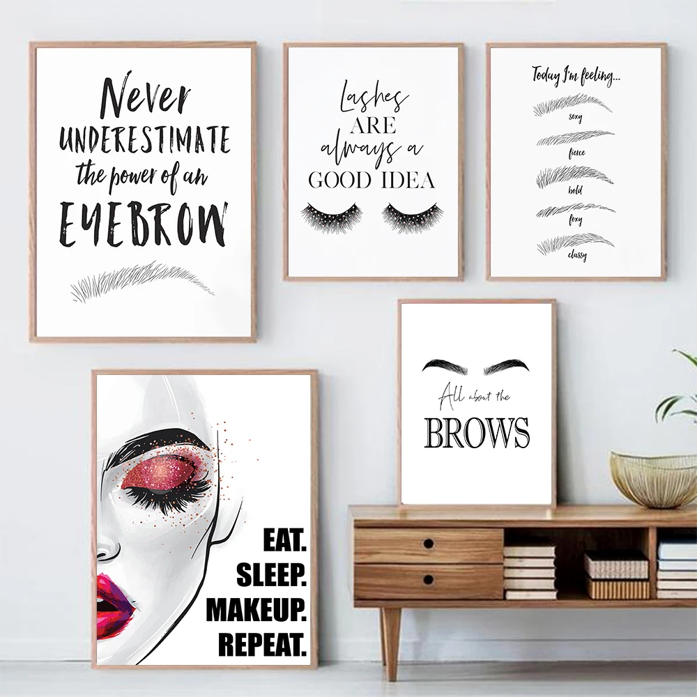 موضة ماكياج قماش اللوحة ، الحا - مراجعة Beauty Of Makeup Quotes وسعره