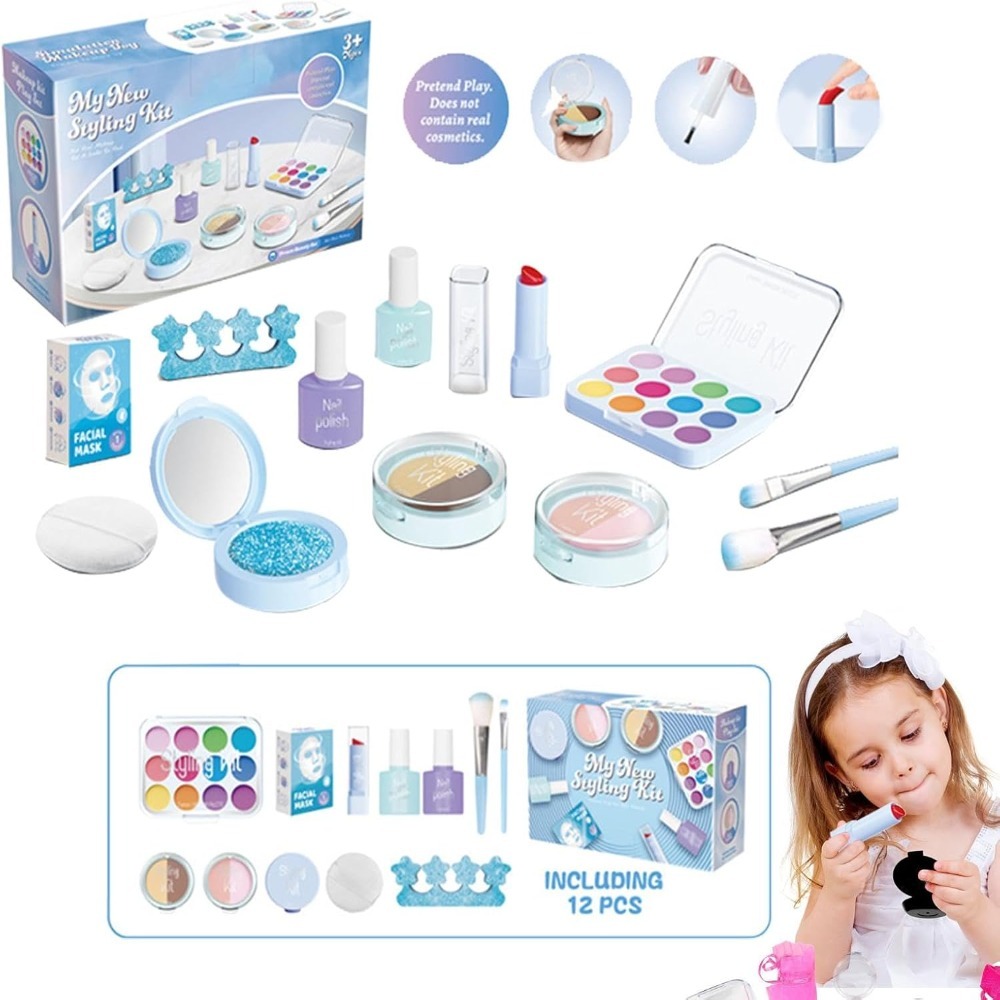 مجموعة ألعاب صالون التجميل للأ - مراجعة Beauty Makeup Kit For Girls وسعره