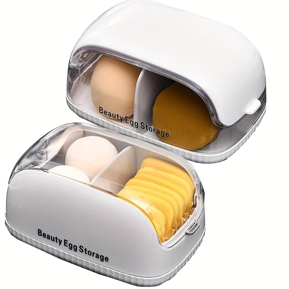 صندوق تخزين إسفنجات التجميل بق - مراجعة Beauty Makeup Sponge وسعره