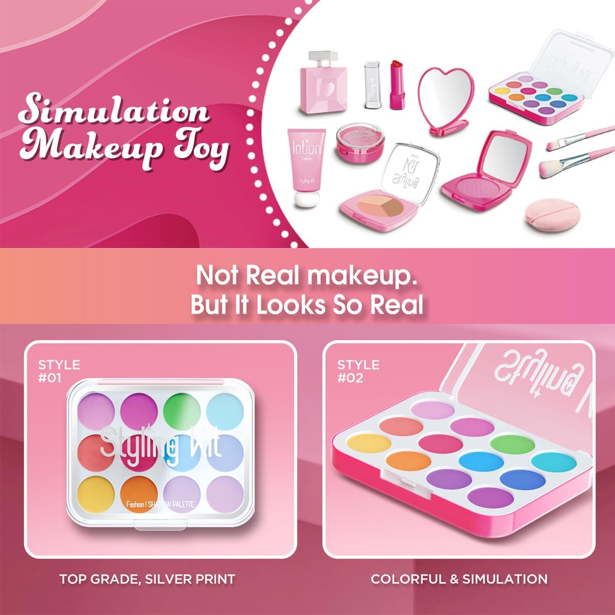 مجموعة ألعاب مكياج للفتيات، مس - مراجعة Beauty Real Makeup وسعره